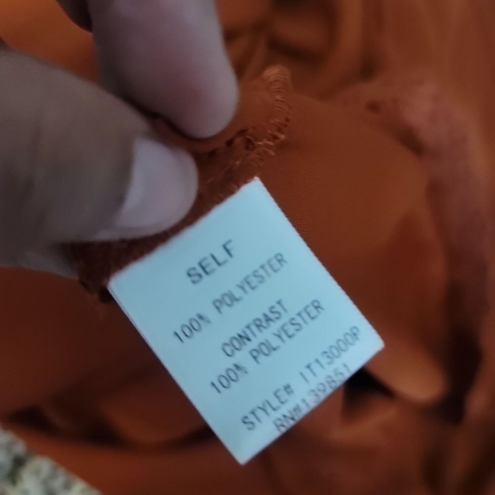 ODDY Terracotta Lace Blouse NWT SZ 3XL - Picture 6 of 7